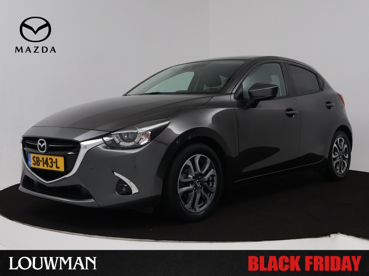 Mazda 2 - 1.5 Skyactiv-G GT-Luxury automaat | BLACK FRIDAY | Camera | Navigatie | - AutoWereld.nl