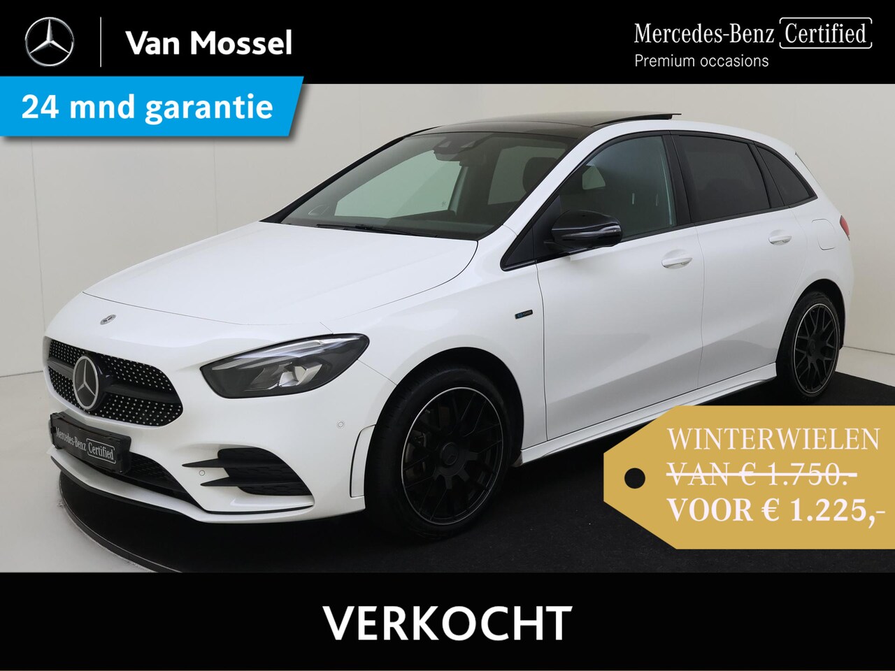 Mercedes-Benz B-klasse - 250 e Premium Plus /Panoramadak /Night pakket /Burmester /Rijassistentiepakket /360 Camera - AutoWereld.nl