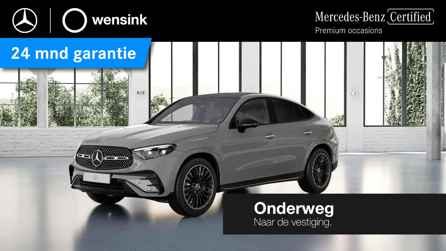 Mercedes-Benz GLC-klasse Coupé - 300e 4MATIC AMG Line | Night | Panoramadak | Burmester | Trekhaak | Treeplanken | Memory - AutoWereld.nl