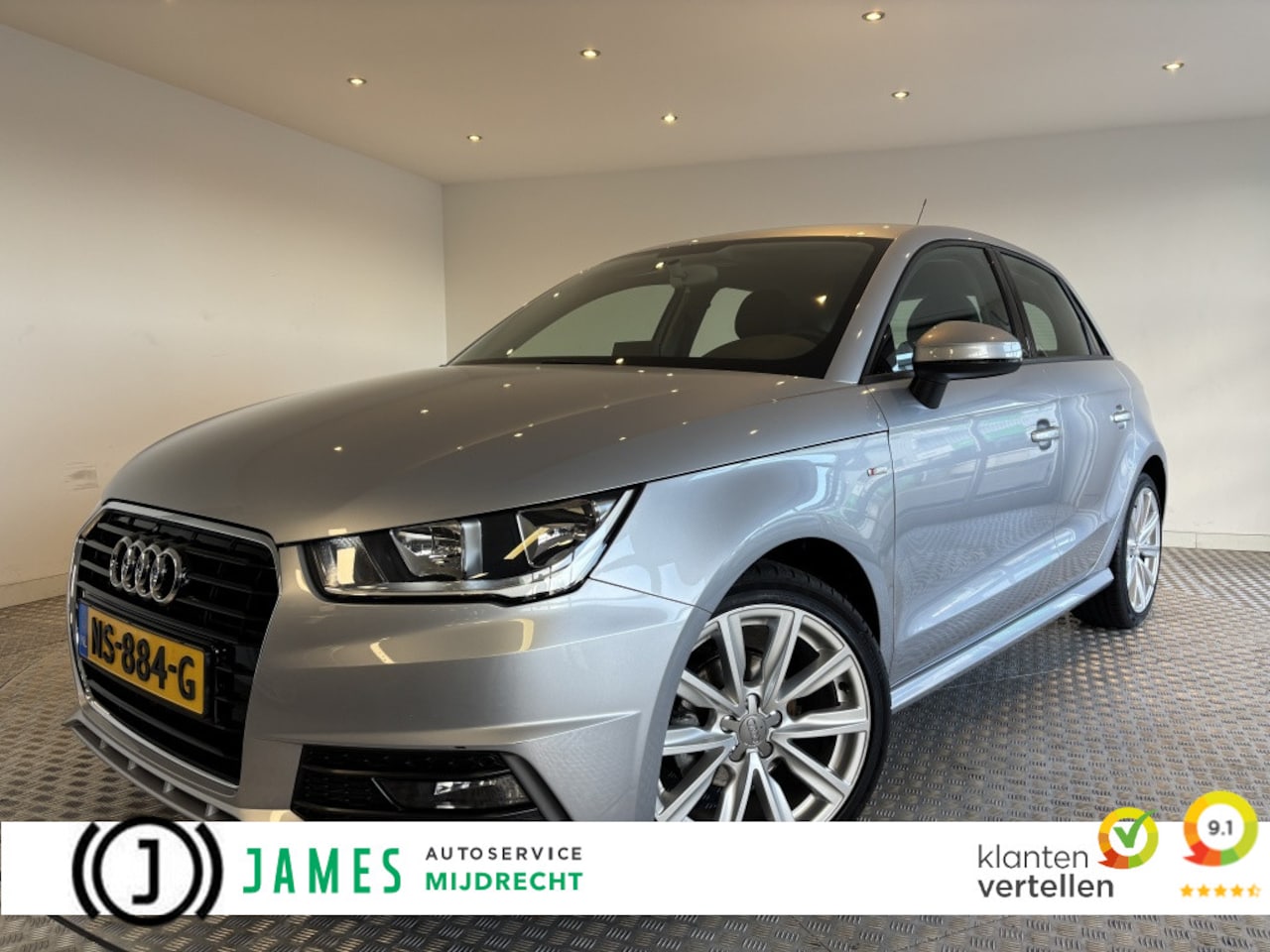 Audi A1 Sportback - 1.0 TFSI Adrenalin S-Line 17" inch, Airco, Navigatie - AutoWereld.nl