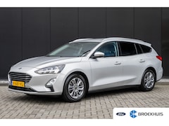 Ford Focus Wagon - 1.0 125pk EcoBoost Titanium | Dealer onderhouden | Full LED | Trekhaak | Winter-pack | Ket