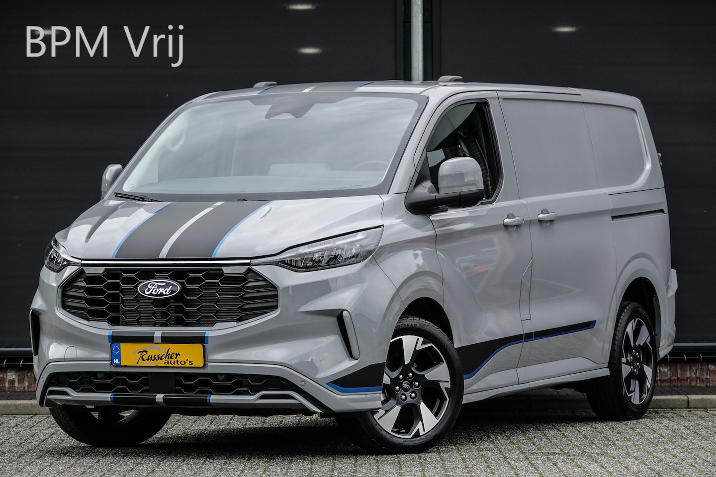 Ford Transit Custom - L1H1 170Pk Aut. | Sport | 2xSchuifdeur | Achteruitrijcamera | 19'' | Grey Matter - AutoWereld.nl