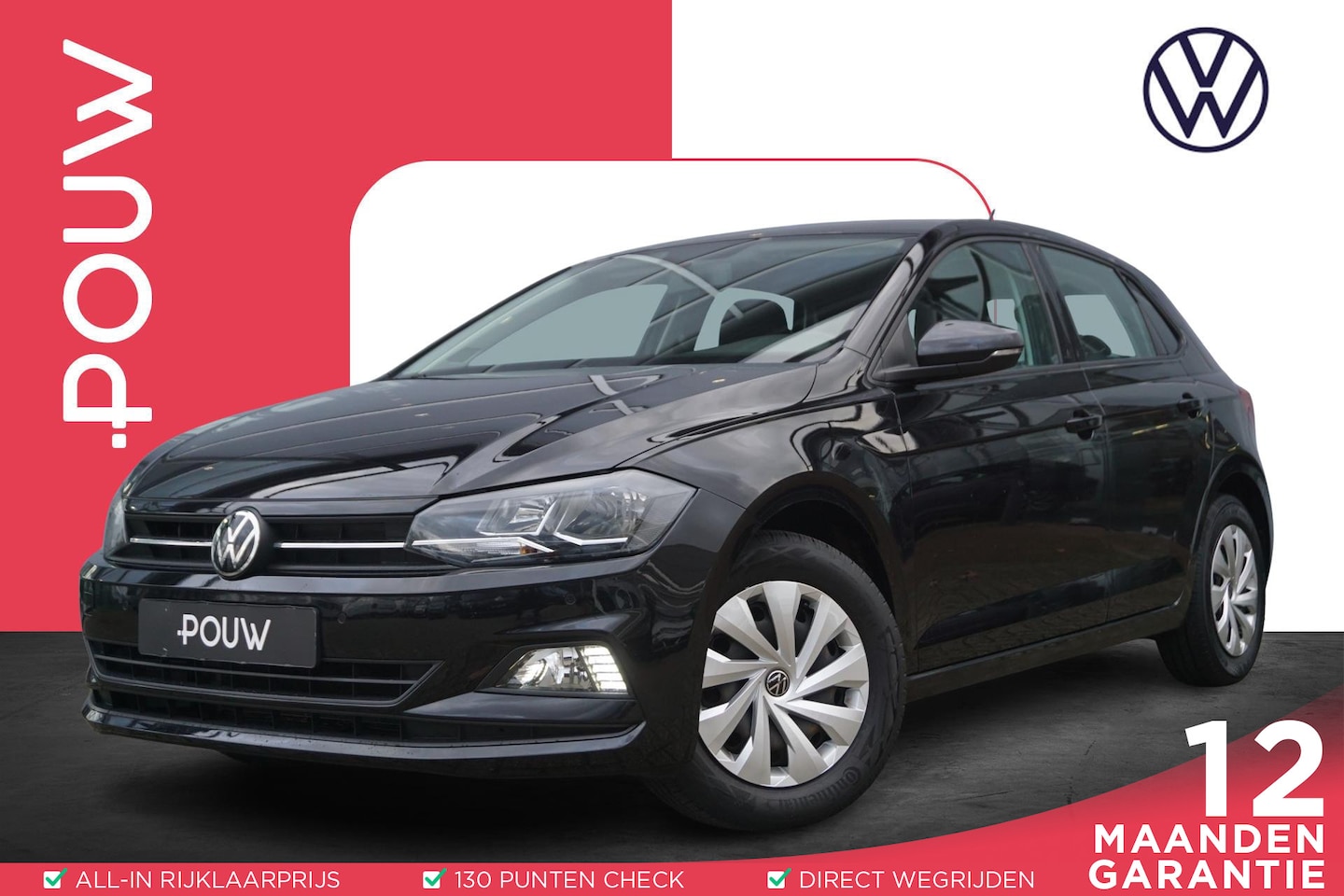 Volkswagen Polo - 1.0 TSI 95pk Comfortline | Navigatie | Apple Carplay & Android Auto | Parkeersensoren - AutoWereld.nl