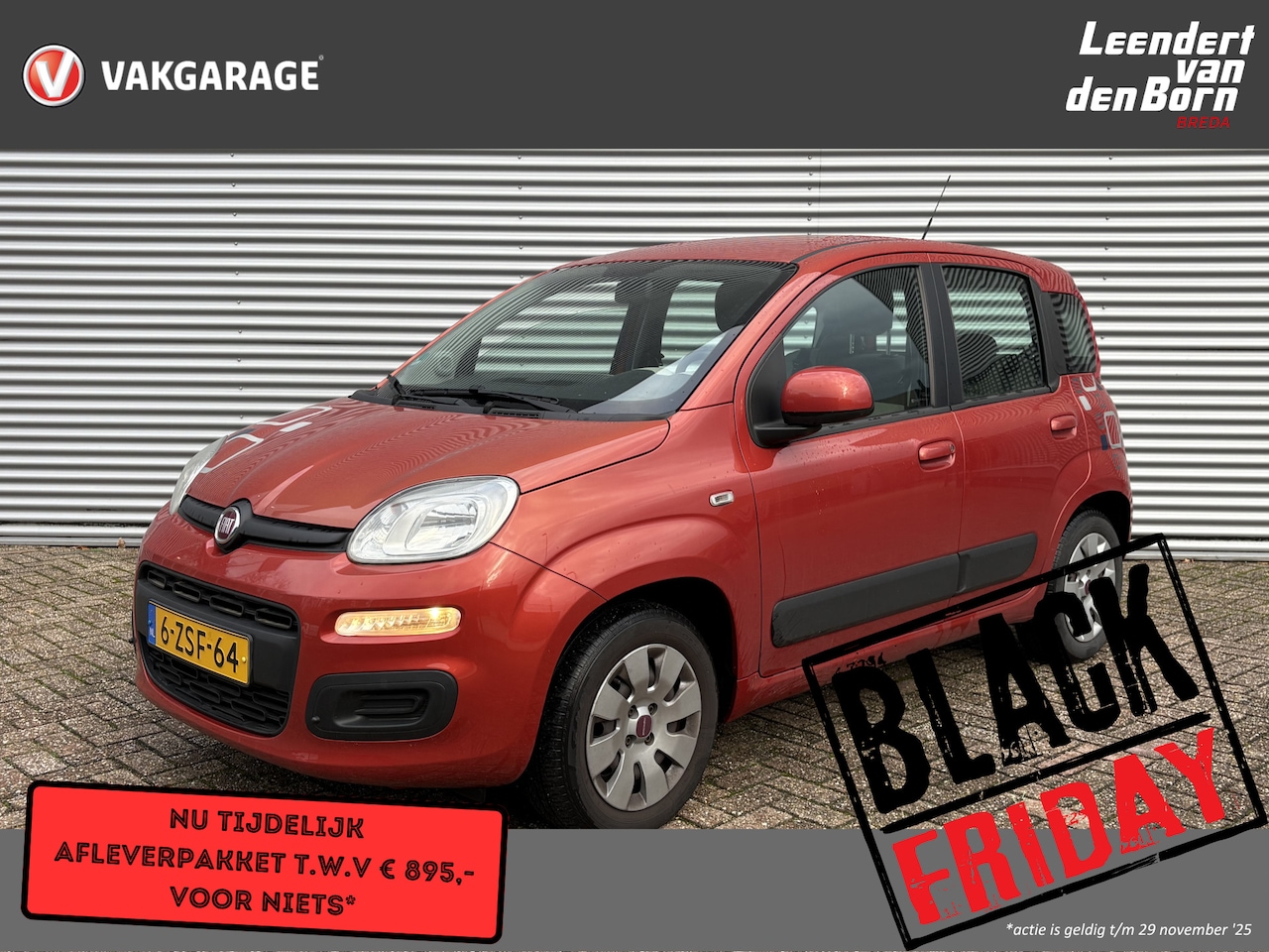 Fiat Panda - 1.2 Edizione Cool Airco | Trekhaak | Elektrische ramen | Centrale vergrendeling | Airco | - AutoWereld.nl