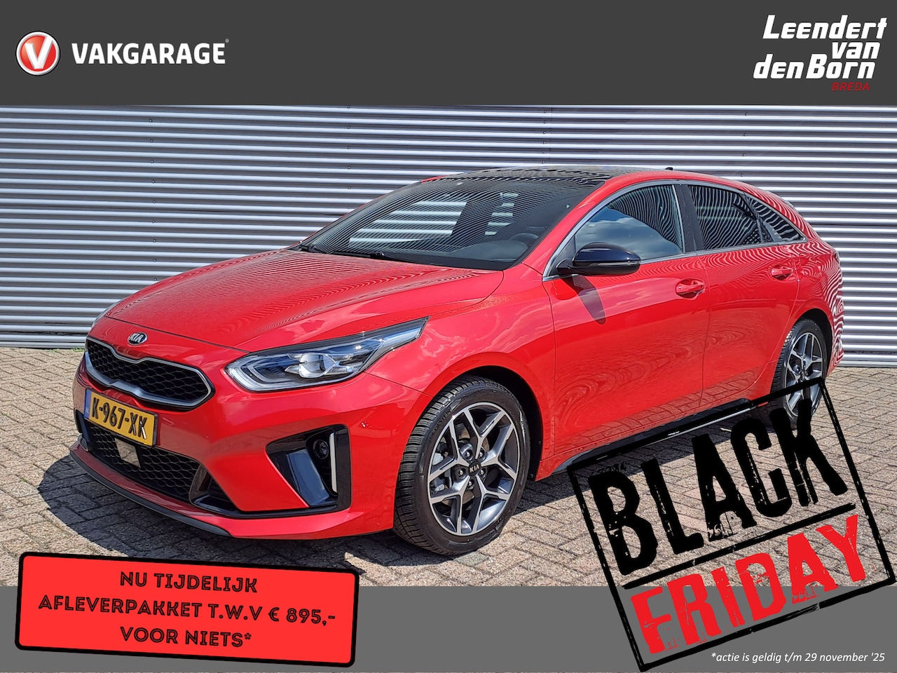 Kia Pro cee'd - 1.0 T-GDI GT-Line | Navigatie | Elektr. schuif/kanteldak | Camera | Apple Carplay/Android - AutoWereld.nl