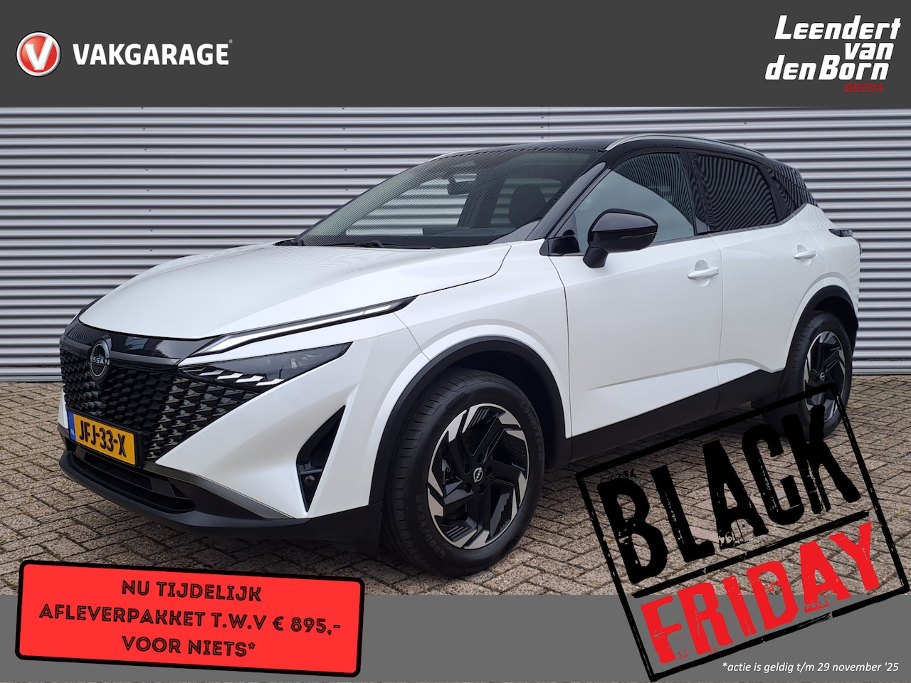 Nissan Qashqai - 1.3 MHEV Xtronic N-Design | Two tone  | Groot scherm | Apple Carplay/Android Auto | 360 Ca - AutoWereld.nl