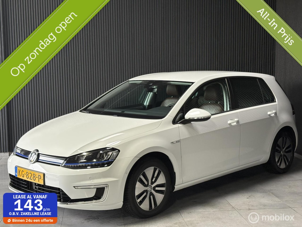 Volkswagen e-Golf - 153.885 km (NAP) – Rijk uitgerust met ACC, Navigatie & LED - AutoWereld.nl