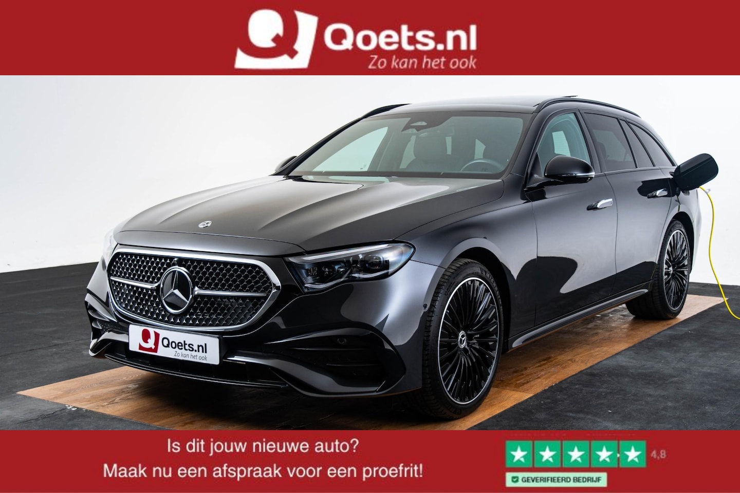 Mercedes-Benz E-klasse Estate - 300 e AMG Line Trekhaak - Panoramadak - Airmatic - Night Pack - Winter pakket - Cruisecont - AutoWereld.nl