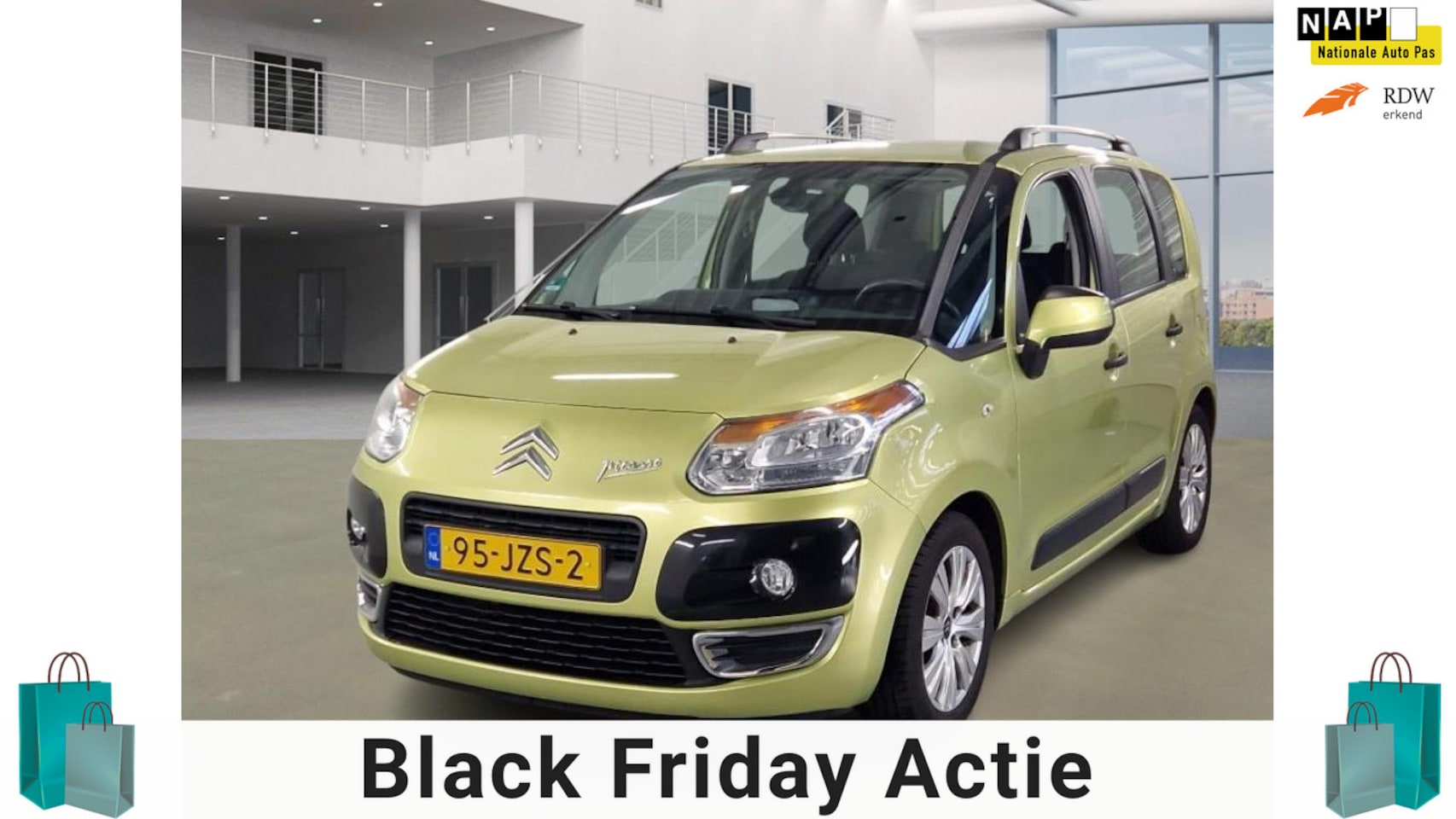 Citroën C3 Picasso - 1.4 VTi Exclusive 1.4 VTi Exclusive - AutoWereld.nl