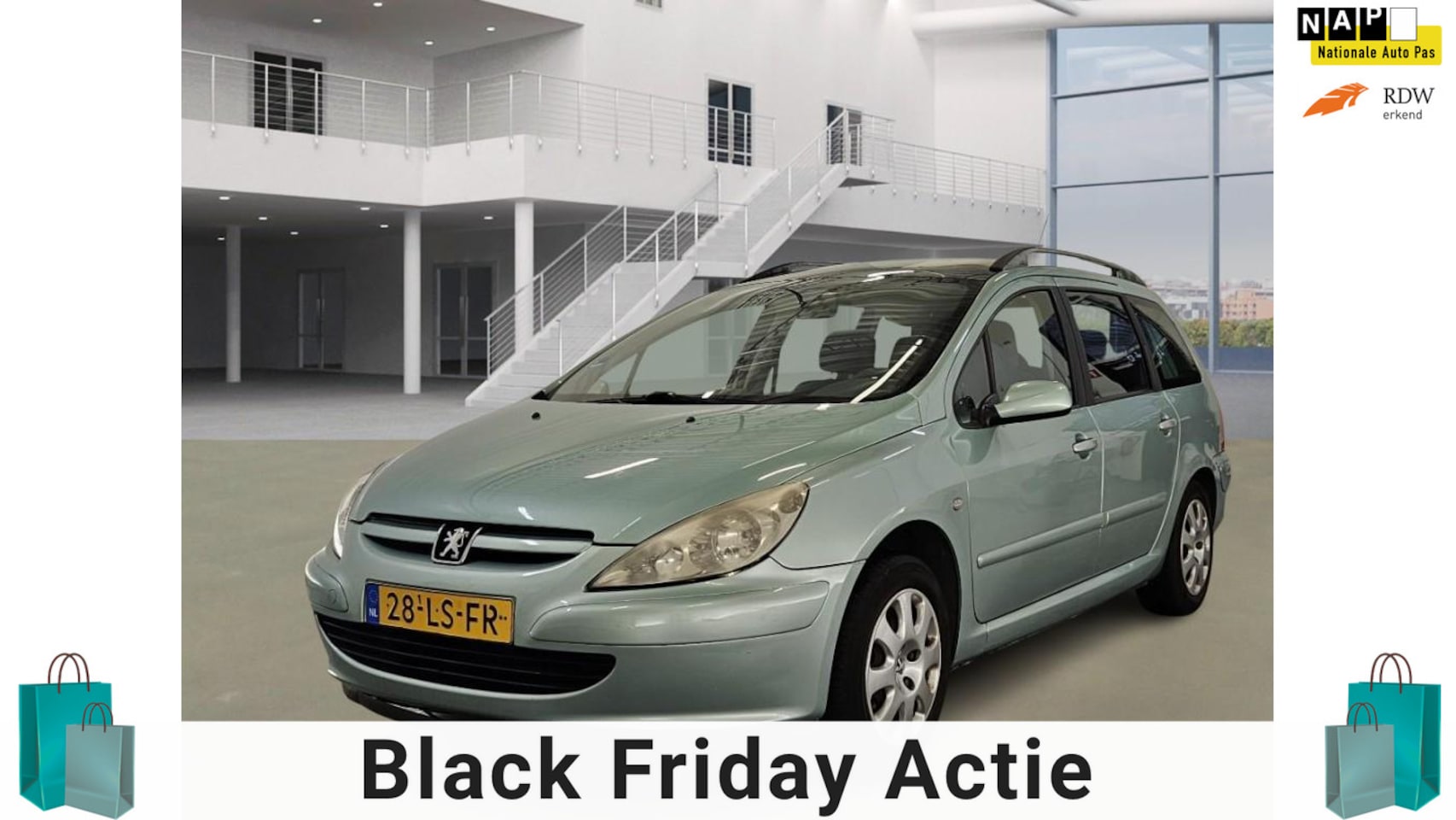 Peugeot 307 SW - 2.0 16V Pack/AUTOMAAT/7PERSOONS/PANO/TREKHAAK - AutoWereld.nl