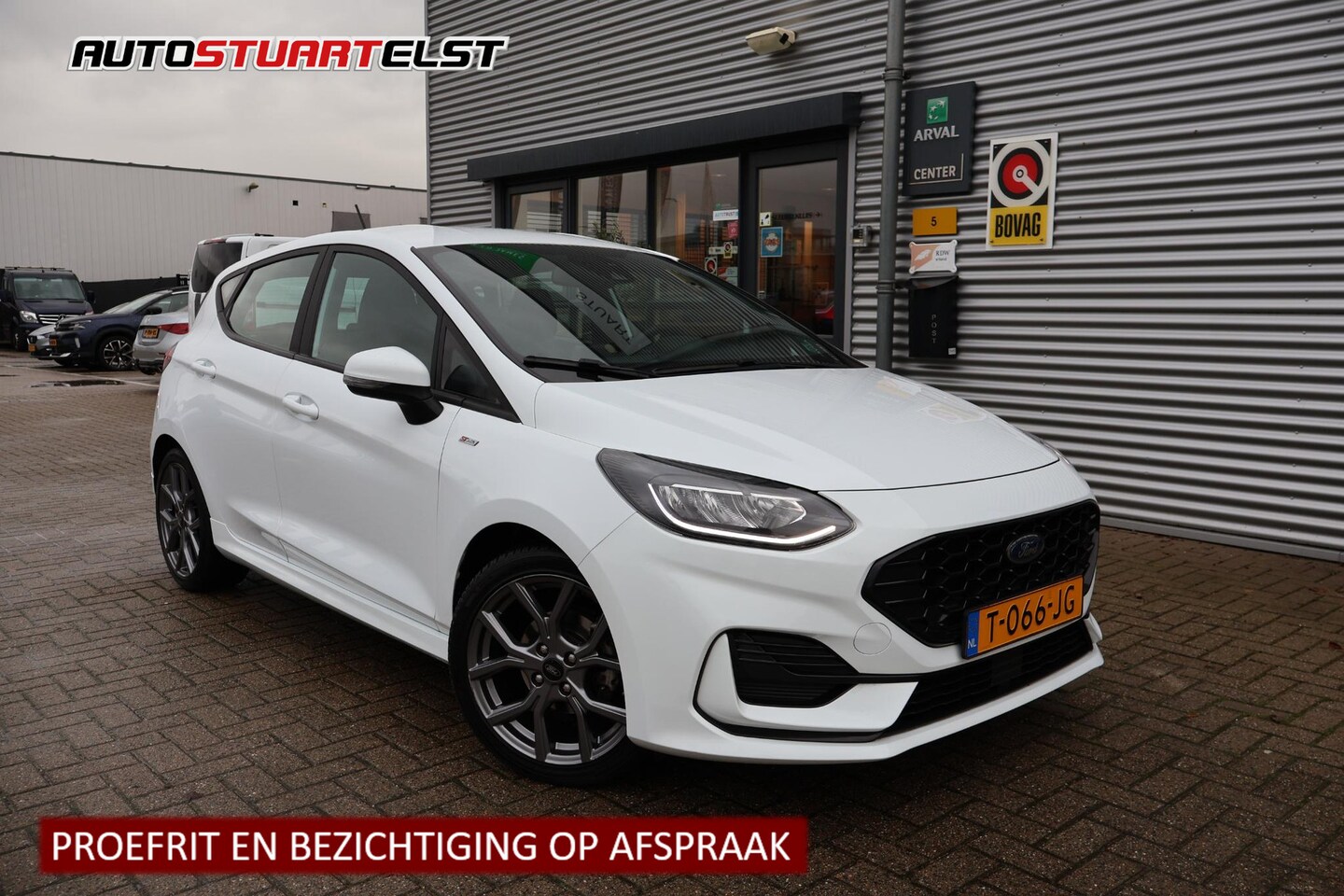 Ford Fiesta - 1.0 Hybrid ST-Line 1e Eigenaar | Volledig Onderh | NL-Auto | BTW | Donkere Hemel | Keyless - AutoWereld.nl