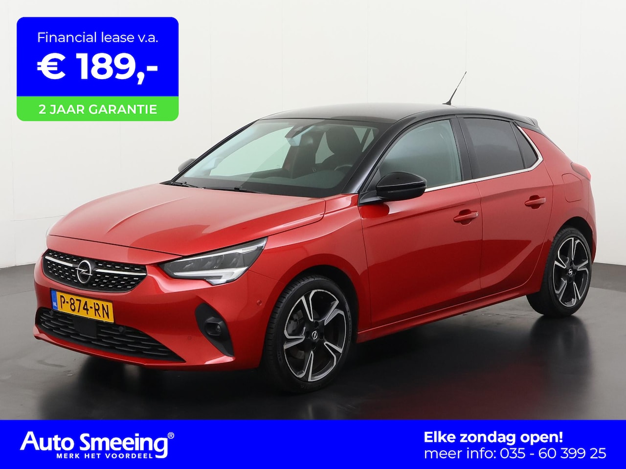 Opel Corsa - 1.2 Elegance | Panoramadak | Camera | Apple/Android Carplay | Zondag Open! - AutoWereld.nl