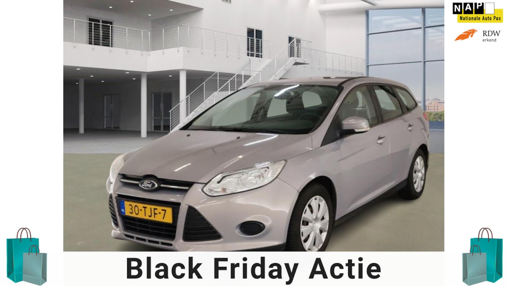 Ford Focus Wagon - 1.6 TI-VCT Lease Trend 1.6 TI-VCT Lease Trend - AutoWereld.nl