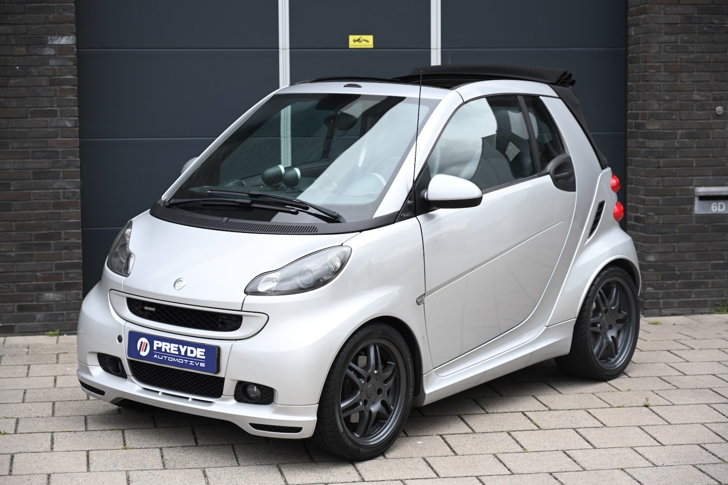 Smart Fortwo cabrio - 1.0 BRABUS Xclusive Cabrio Ceramic Coat, Orig. multimedia/bluetooth, Stoelverwarming, Airc - AutoWereld.nl