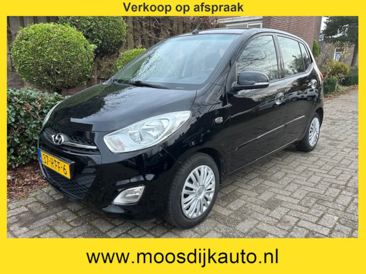 Hyundai i10 - 1.2 i-Motion Cool Airco/ Orig NL auto/ 5 Drs/ met NAP/ Nw-APK/ Voor bezichtiging bel 06-53 - AutoWereld.nl