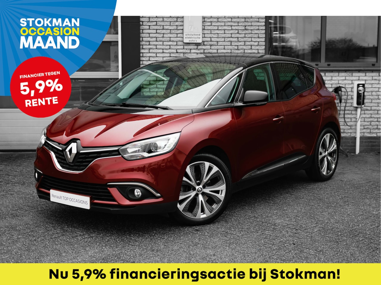 Renault Scénic - 1.2 TCe Intens | navigatie | climate control | trekhaak | incl. Bovag rijklaarpakket met 1 - AutoWereld.nl
