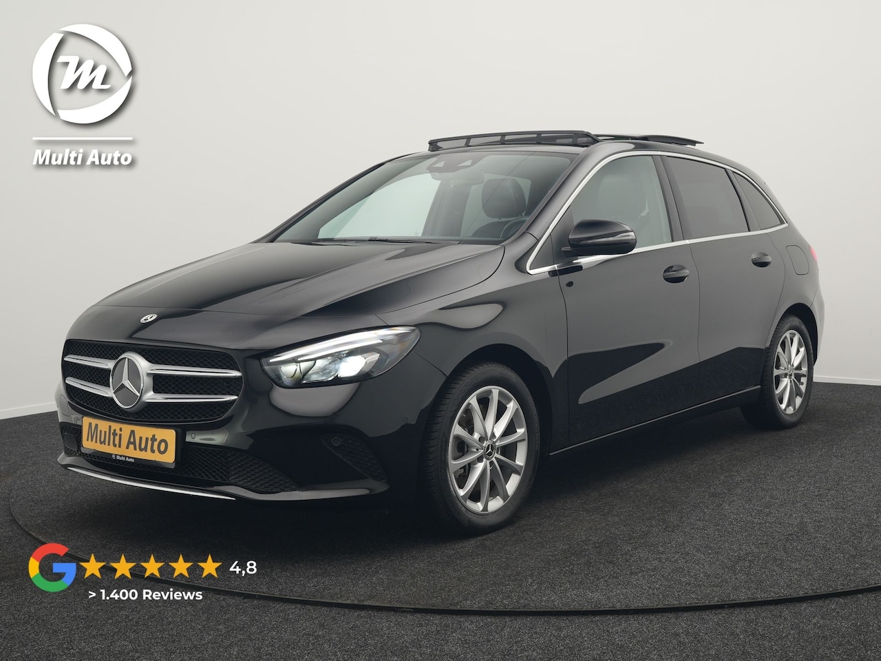 Mercedes-Benz B-klasse - 250 e Premium Plug In Hybrid 218pk Dealer O.H PHEV | Panodak | Trekhaak af Fabriek | Leder - AutoWereld.nl