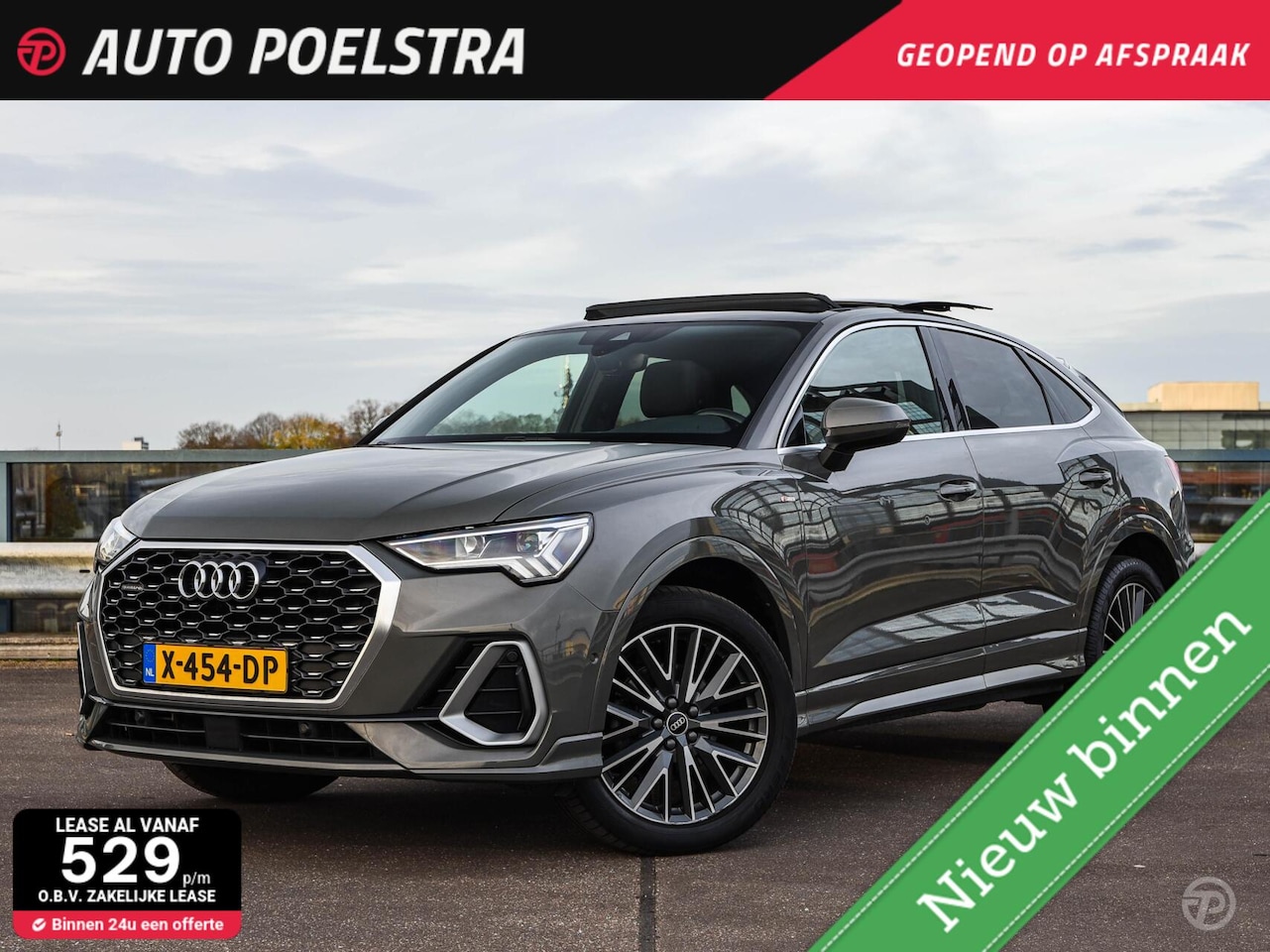 Audi Q3 Sportback - 40 TDI quattro 190 PK S edition Panoramadak Matrix LED Camera Trekhaak Apple CarPlay Andro - AutoWereld.nl