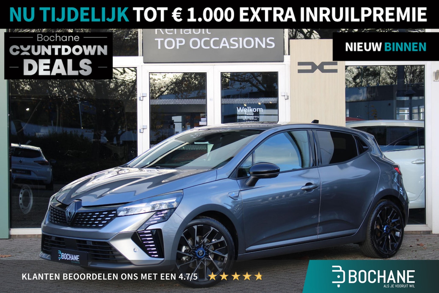 Renault Clio - 1.6 E-Tech Full Hybrid 145 esprit Alpine Achterruitrij Camera | Bose Audio | Automaat | Do - AutoWereld.nl