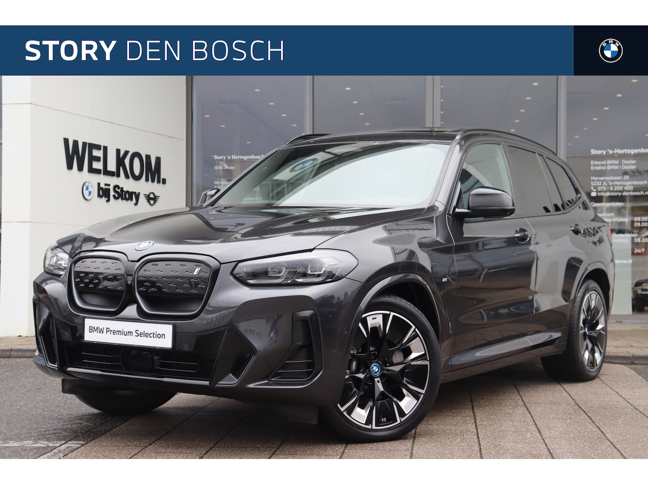 BMW iX3 - High Executive / Trekhaak / Sportstoelen / Head-Up / Adaptief M Onderstel / Comfort Access - AutoWereld.nl