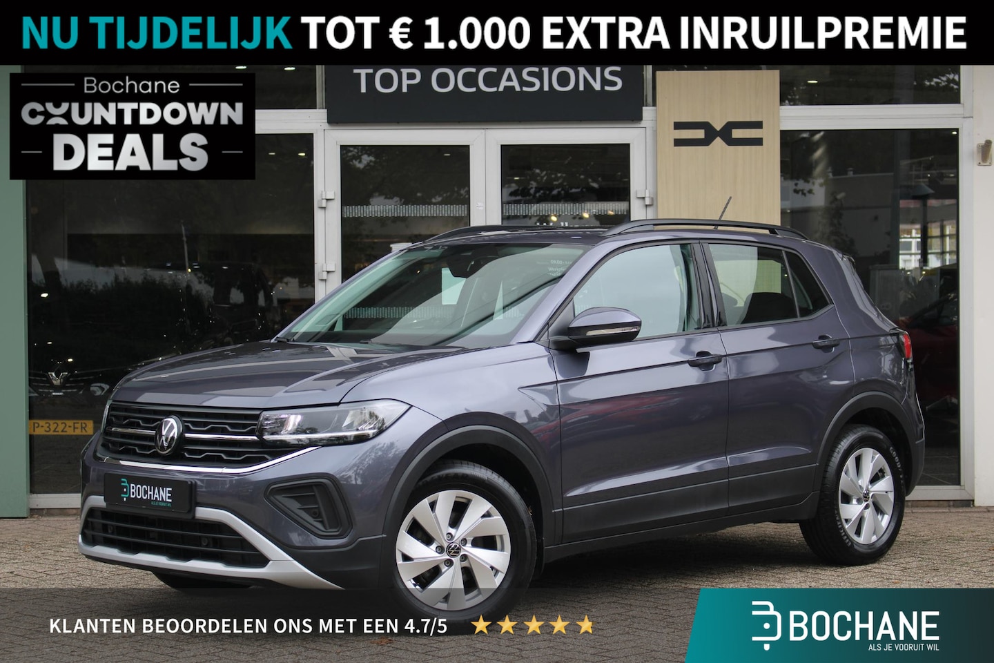 Volkswagen T-Cross - 1.0 TSI | LED VERLICHTING | STOELVERWARMING | DAB | APPLE CARPLAY - AutoWereld.nl
