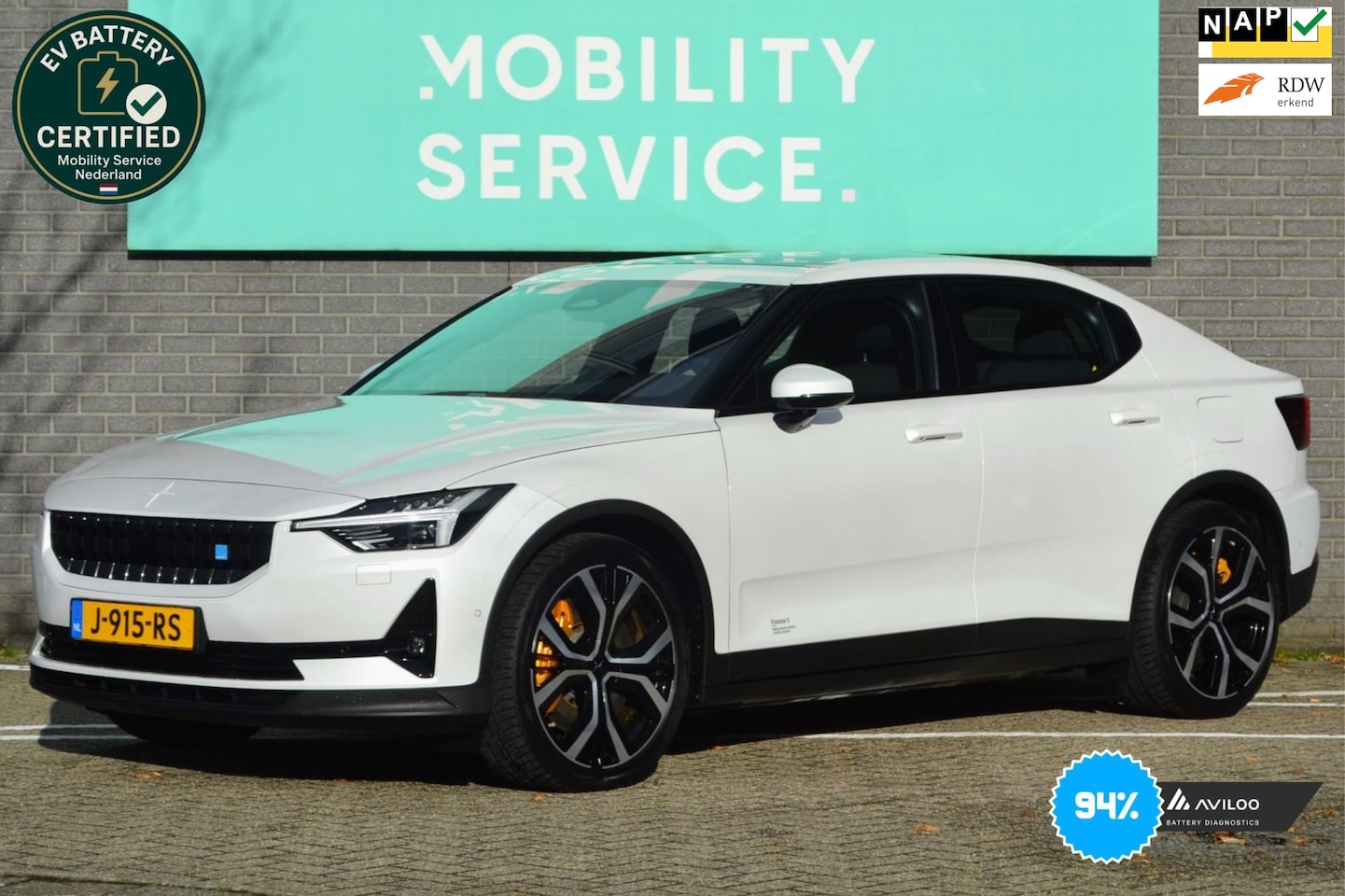 Polestar 2 - Long Range Dual Motor Launch Edition 78kWh SOH94% LED ACC CarPlay 19" - AutoWereld.nl