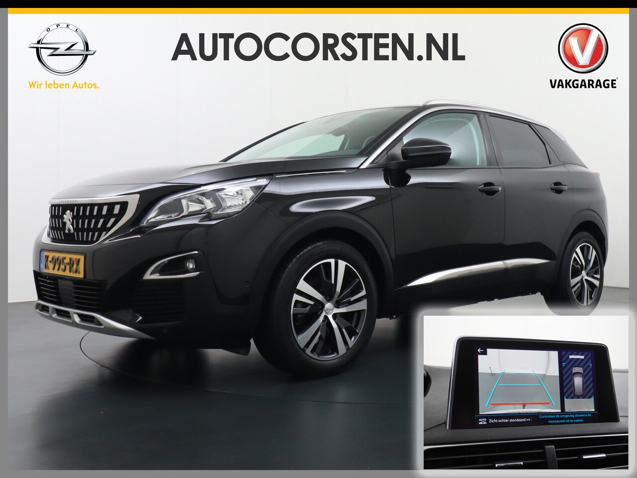 Peugeot 3008 - 1.2T 131PK GT Line 360°Camera Trekhaak Apple Carplay Android Auto Navi Ecc Stoelverwarming - AutoWereld.nl