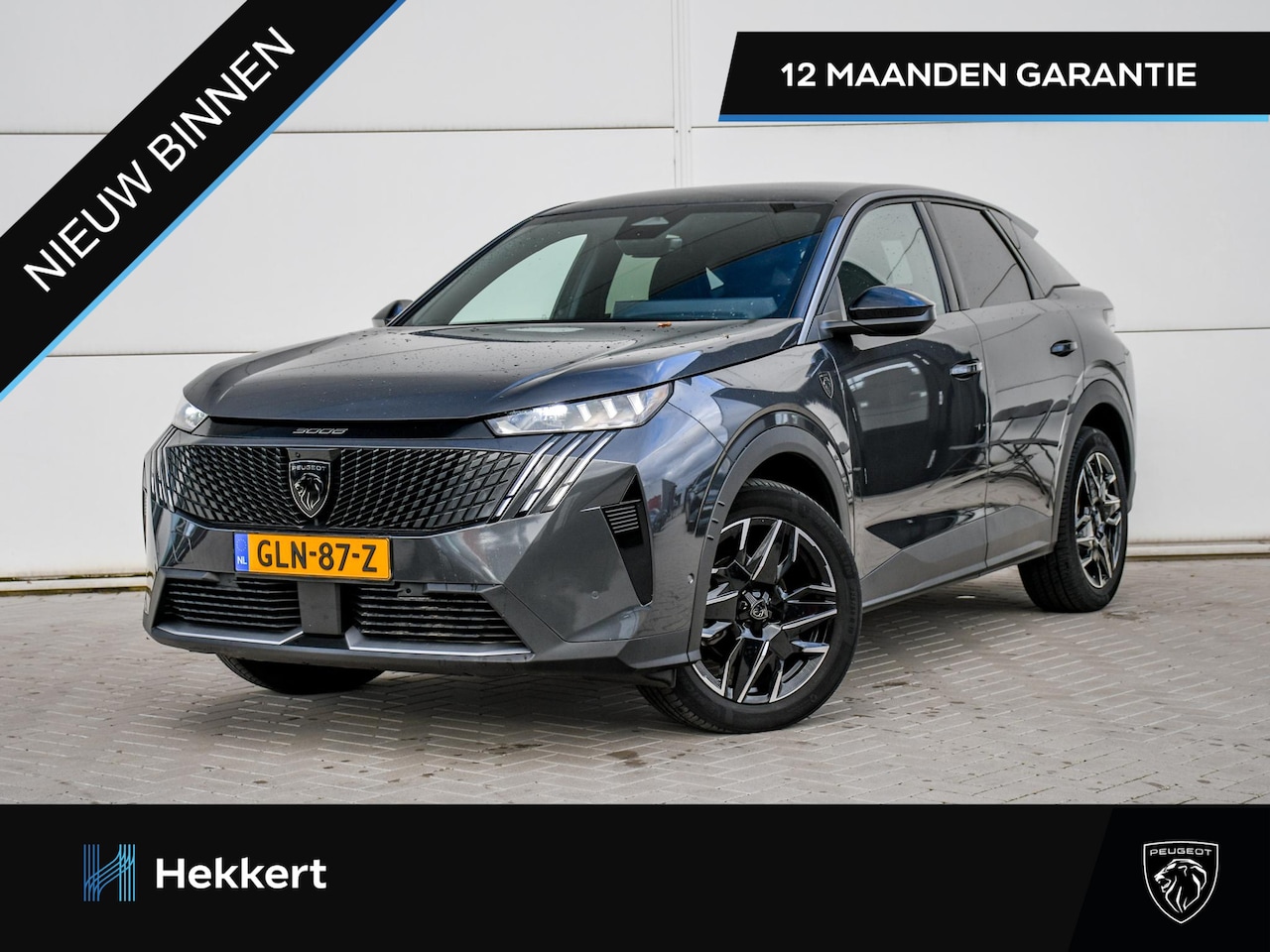 Peugeot 3008 - GT 1.2 Hybrid 145pk Automaat 19''LM | ADAPT. CRUISE | PDC + CAM. | NAVI | APPLE-CARPLAY | - AutoWereld.nl