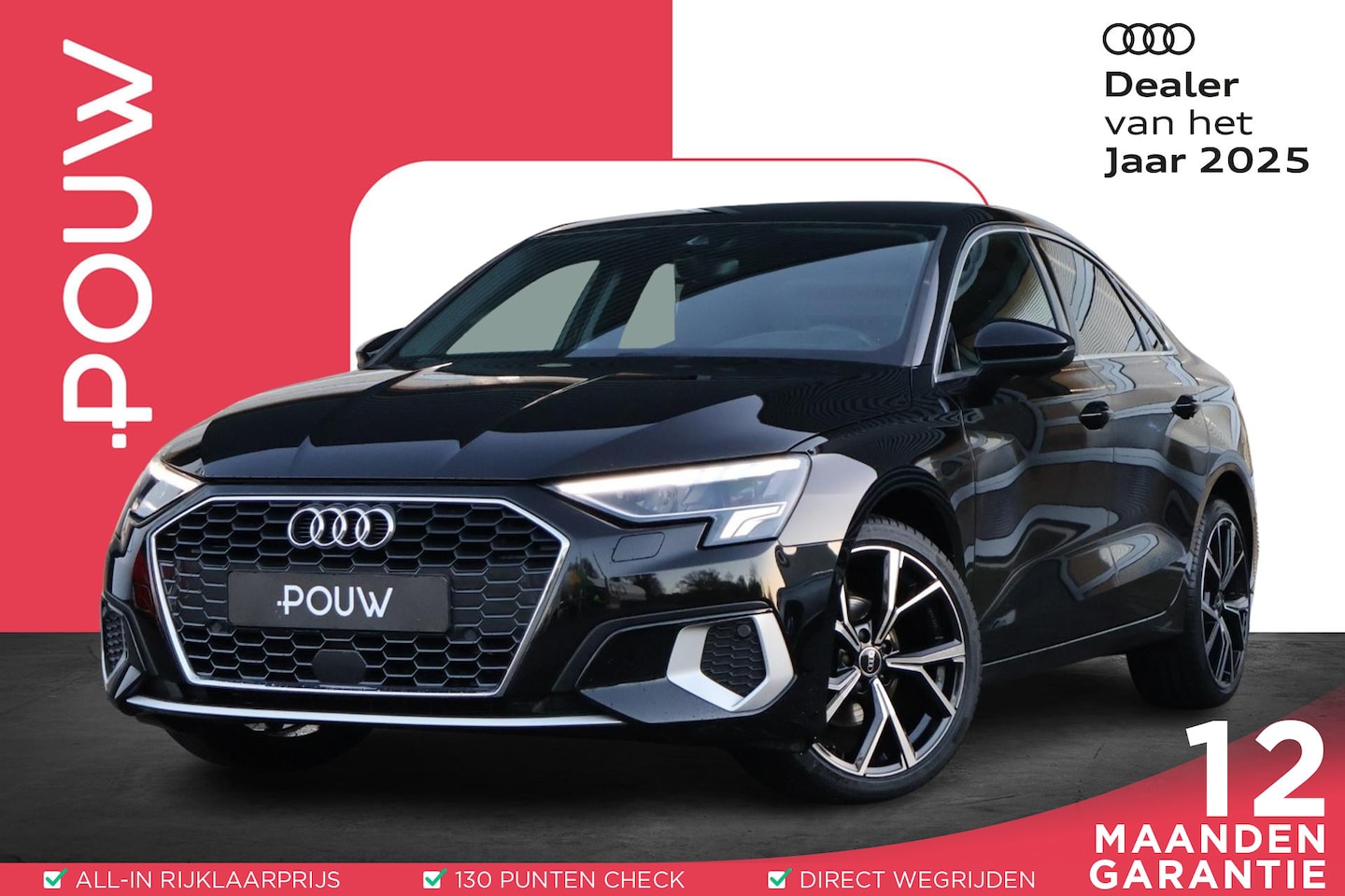 Audi A3 Limousine - 30 TFSI 110pk S-tronic Advanced Edition | Adaptieve Cruise | Sportstoelen | Apple Carplay - AutoWereld.nl