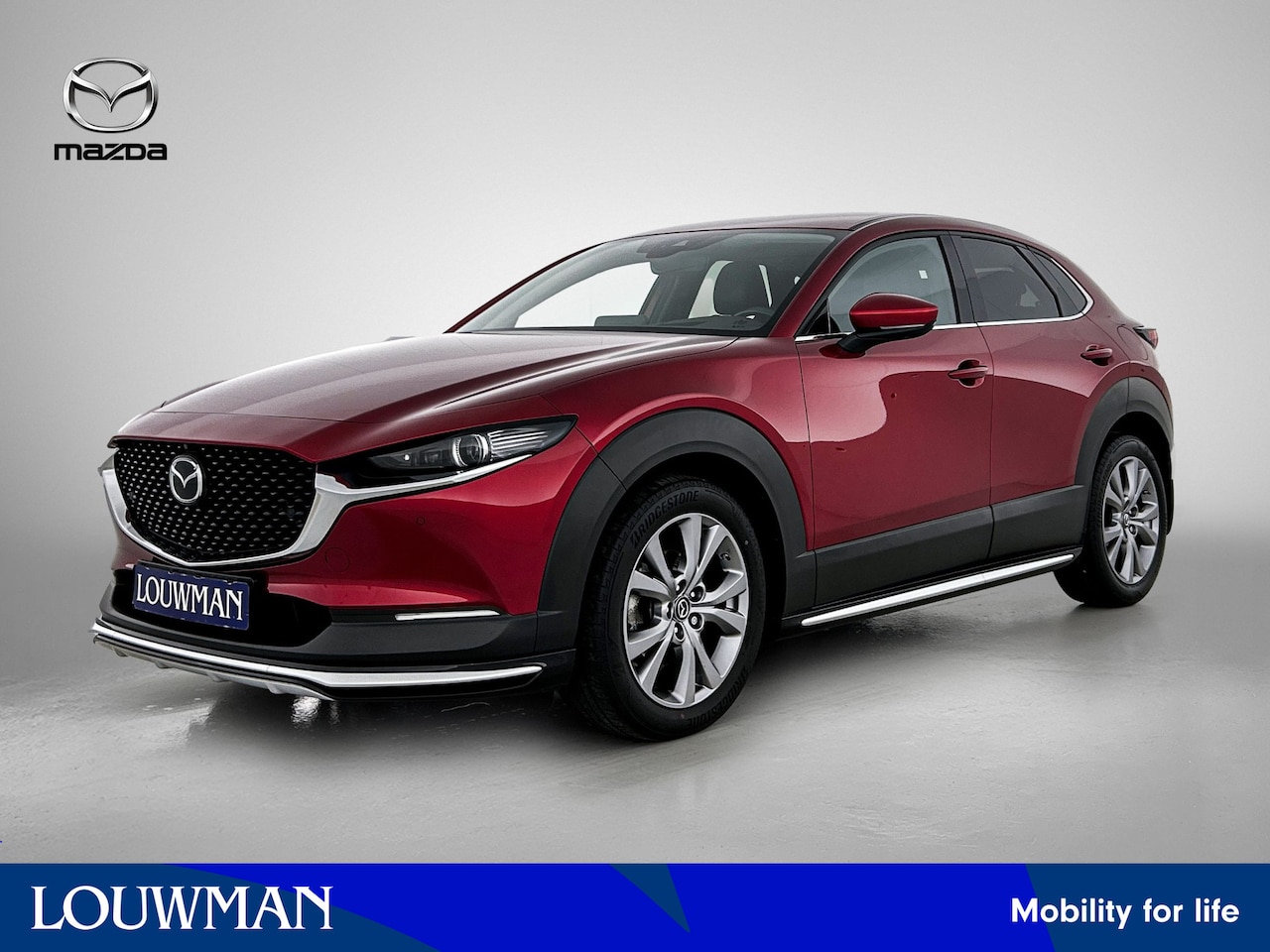 Mazda CX-30 - 2.0 e-SkyActiv-X M Hybrid Luxury Sportpakket | Leder | Elec Stoelen - AutoWereld.nl