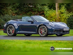 Porsche 911 Cabrio - 3.0 Carrera 4S Bose Chrono achterasbesturing Nachtblauw stoelventilatie adapt Cruise