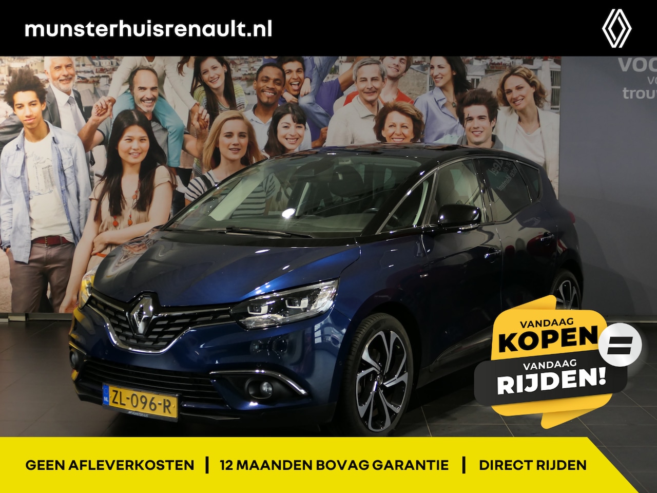 Renault Scénic - 1.3 TCe Bose *Incl. Trekhaak* - Camera, dodehoek, parkeerassistent - AutoWereld.nl