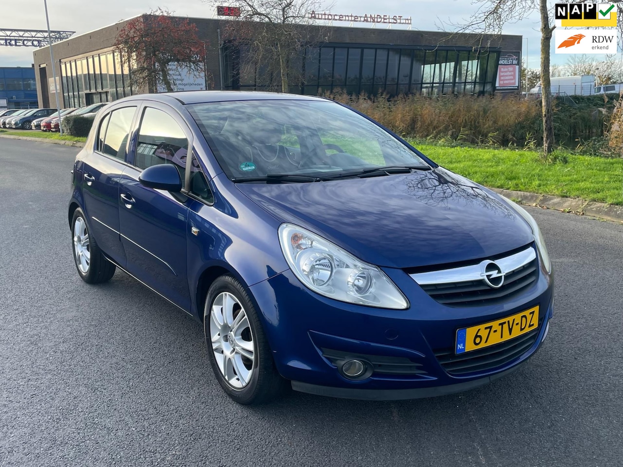 Opel Corsa - 1.4-16V Enjoy 1.4-16V Enjoy, 5drs, Trekhaak, Airco, Cruise, Lmv, Elektr ramen, Radio CD speler, Geen imp - AutoWereld.nl