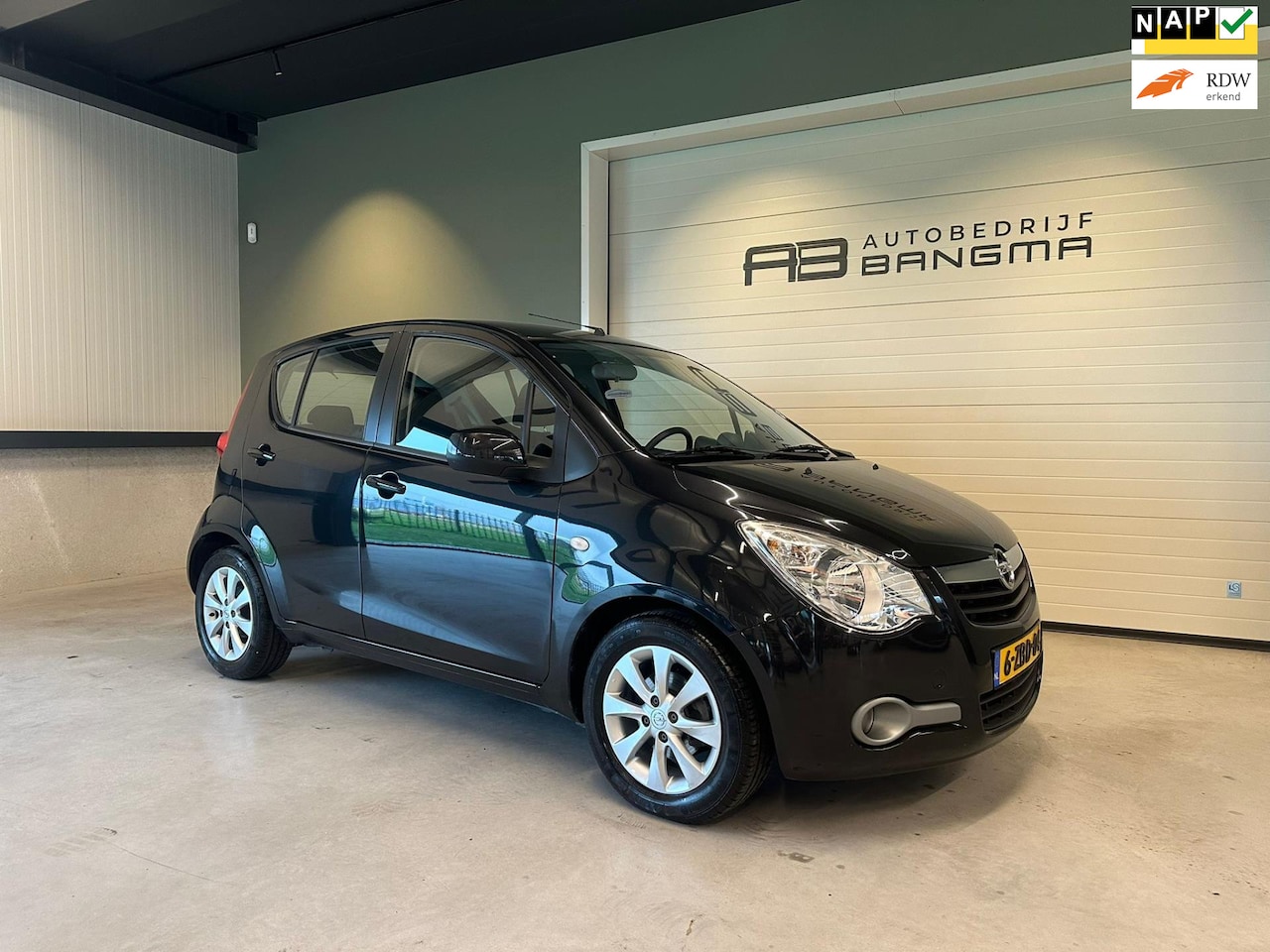 Opel Agila - 1.2i 16v 5-DEURS EDITION-uitv/AIRCONDITIONING/LM-VELG/2e EIGENAAR/37.457 km NAP!!/nweAPK+O - AutoWereld.nl