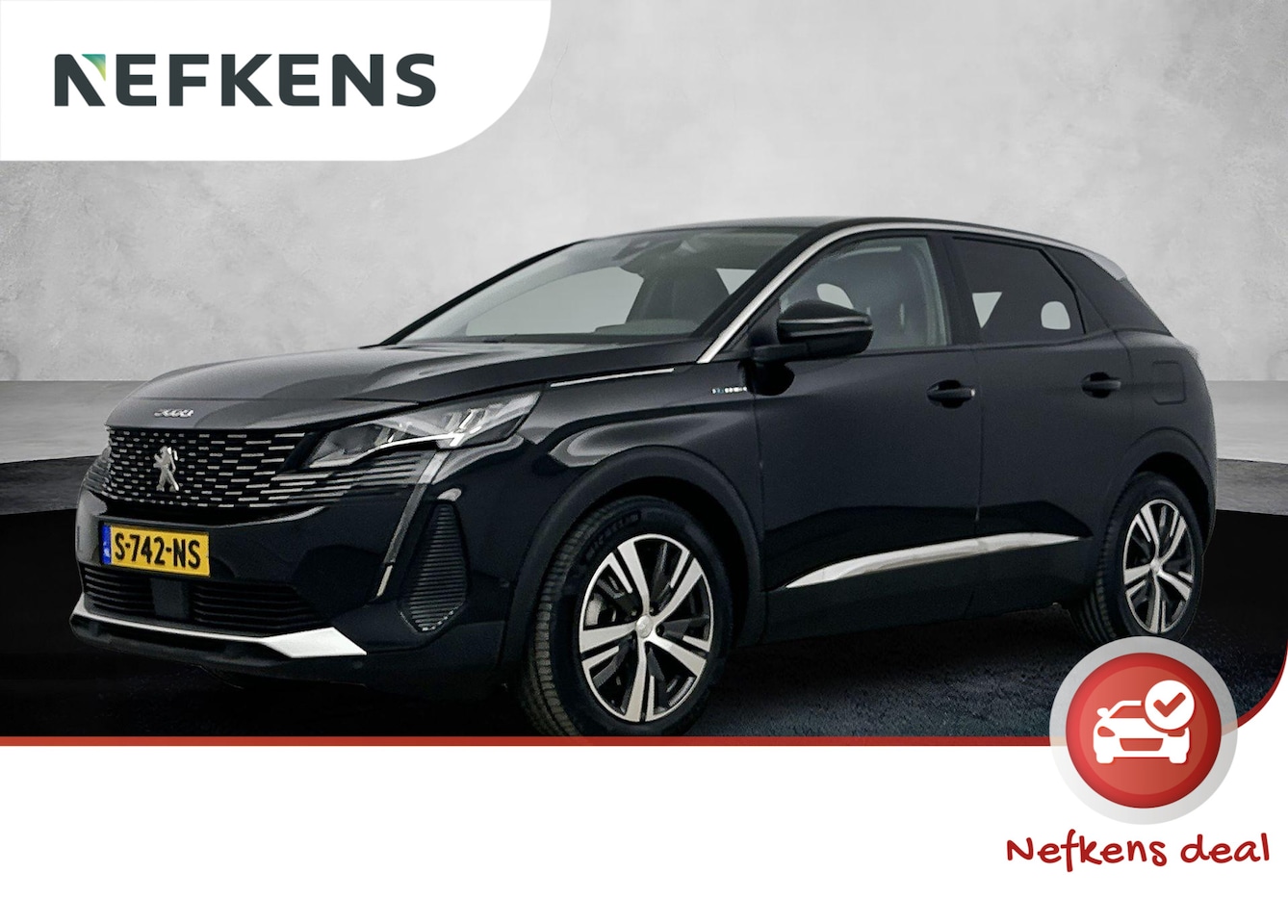 Peugeot 3008 - 1.6 HYbrid4 300 pk Allure | Accu 94% | Navigatie | Camera | Led | Carplay - AutoWereld.nl