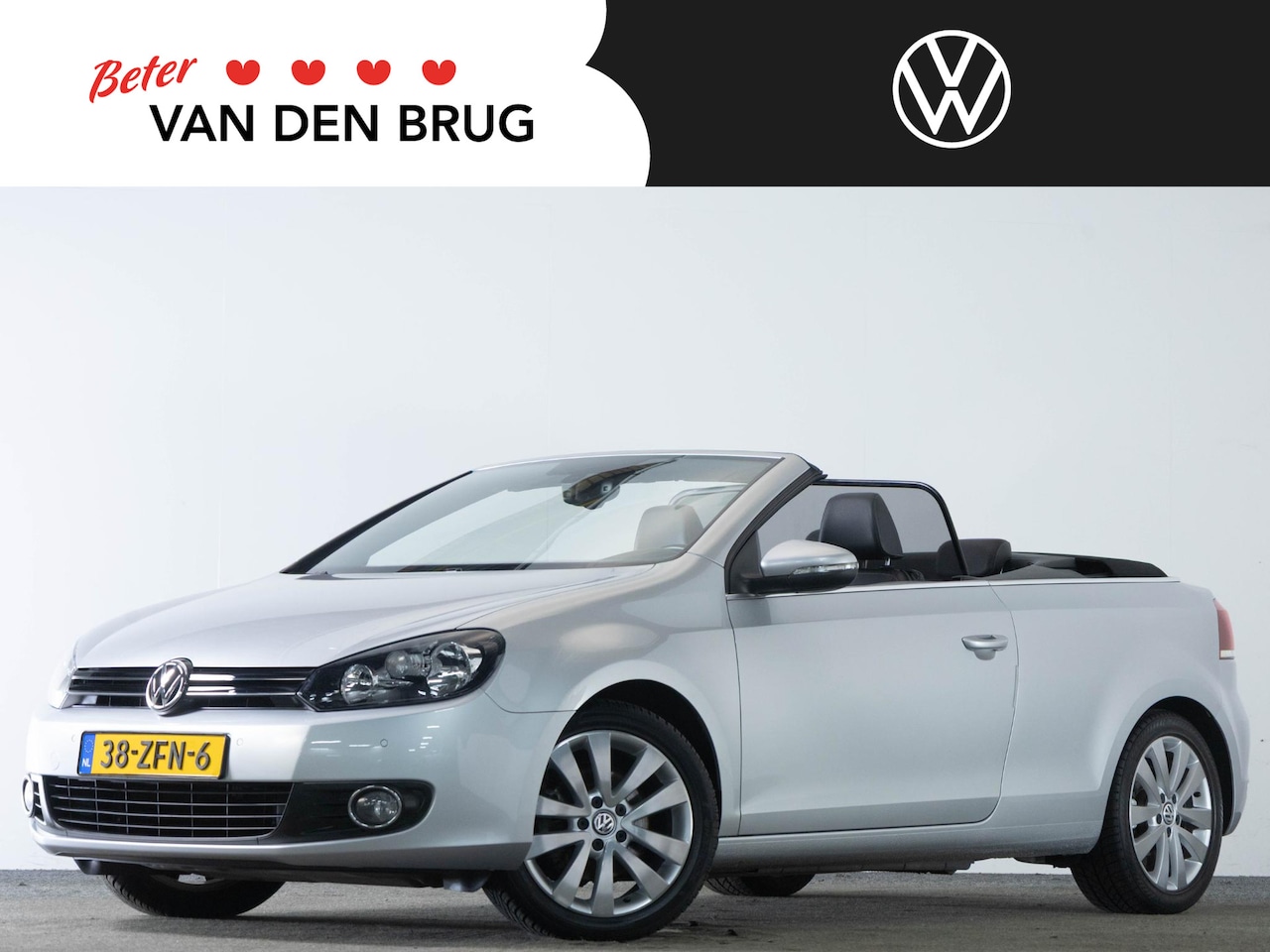 Volkswagen Golf Cabriolet - 1.2 TSI 105 PK Highline | Navigatie | Windscherm | Cruise Control | Climate Control | - AutoWereld.nl