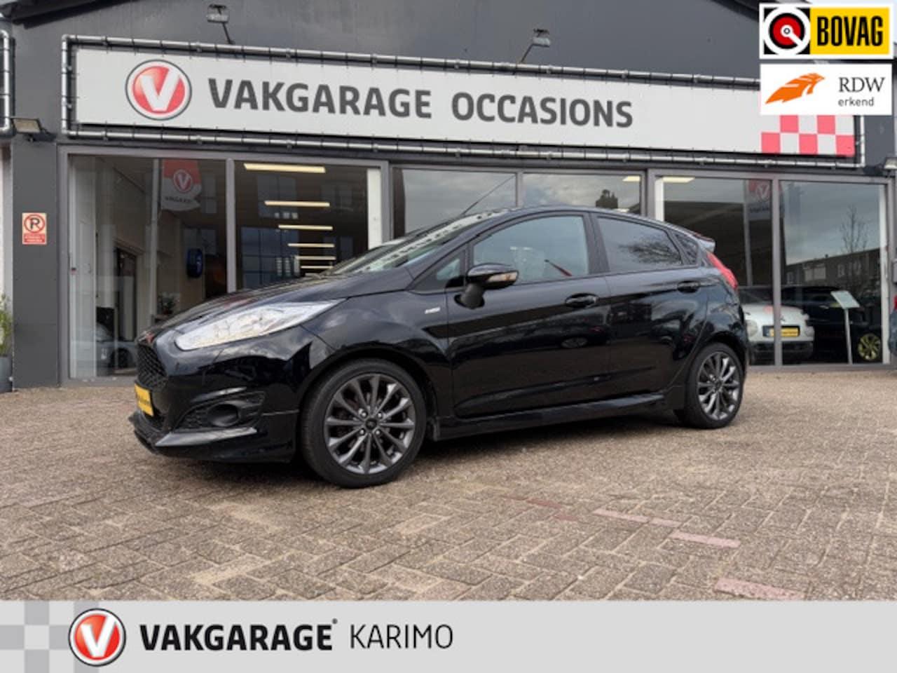 Ford Fiesta - 1.0 EcoBoost Black Edition 1.0 EcoBoost Black Edition 141 PK,Navi,Pdc, - AutoWereld.nl