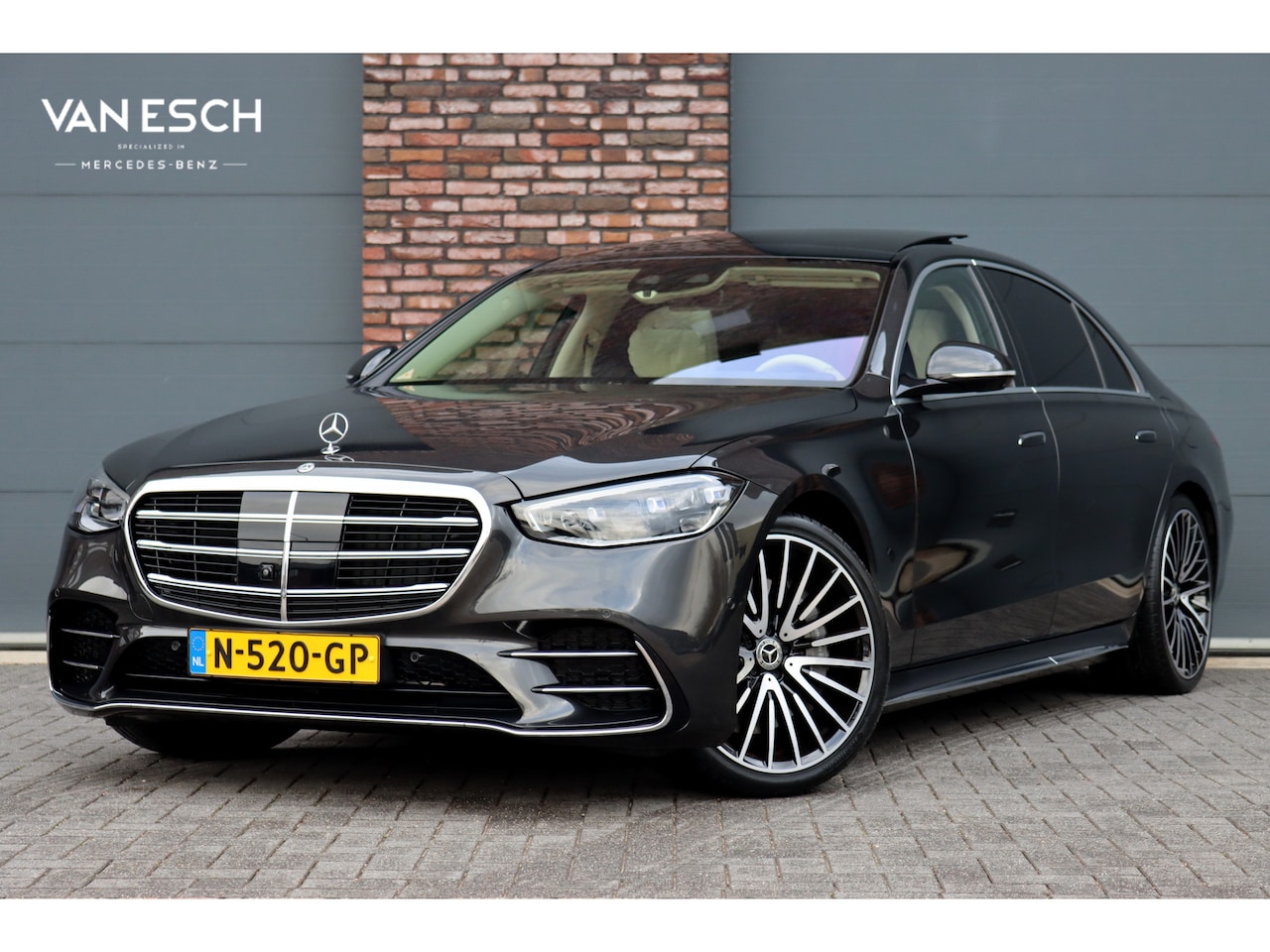 Mercedes-Benz S-klasse - 580 e Lang AMG Line | Airmatic | Distronic+ | Chauffeurspakket | Zonweringspakket | Massag - AutoWereld.nl