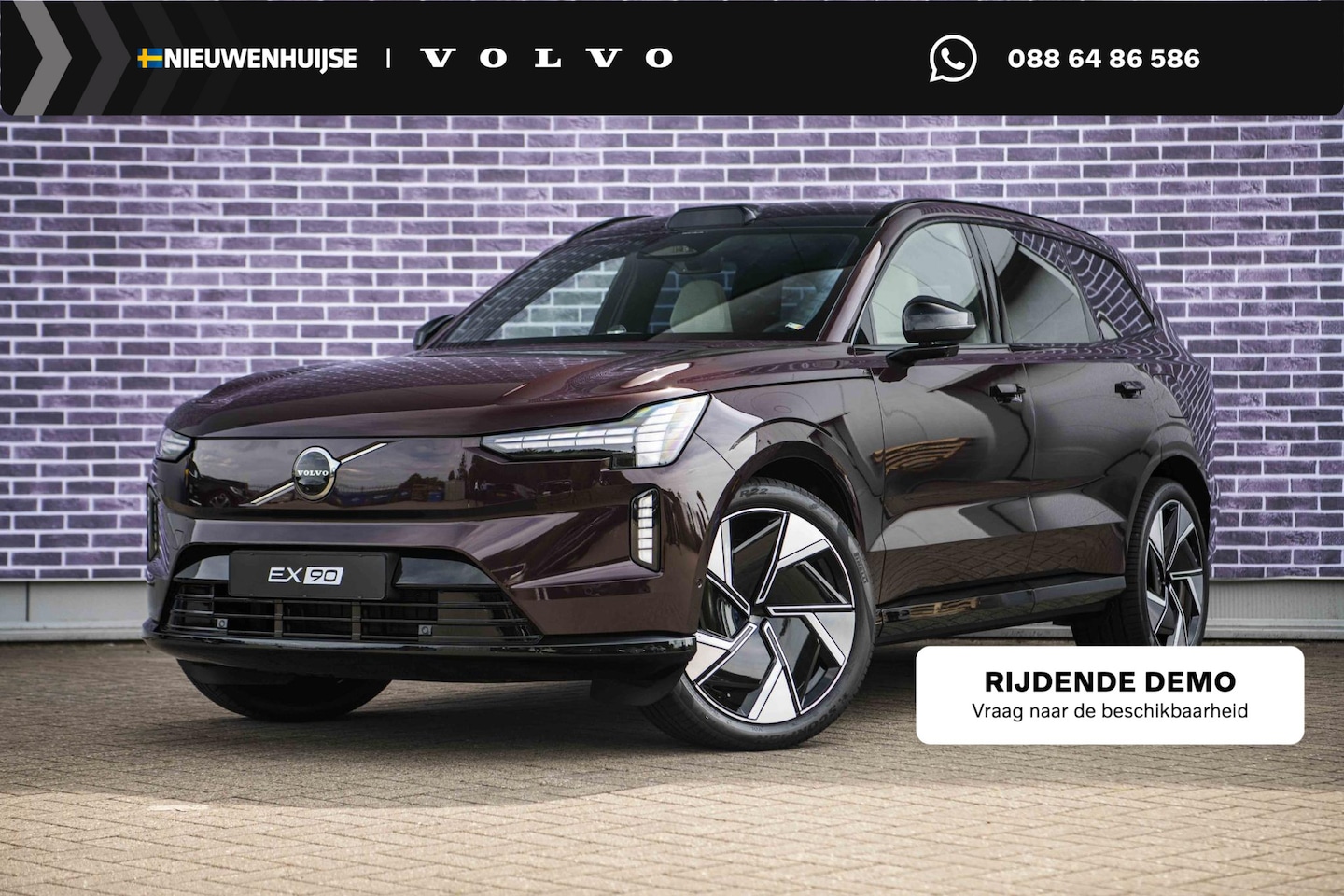 Volvo EX90 - Twin Motor Performance Ultra | 7-Zits | Google | Bowers & Wilkins Audio | Soft Close | Luc - AutoWereld.nl