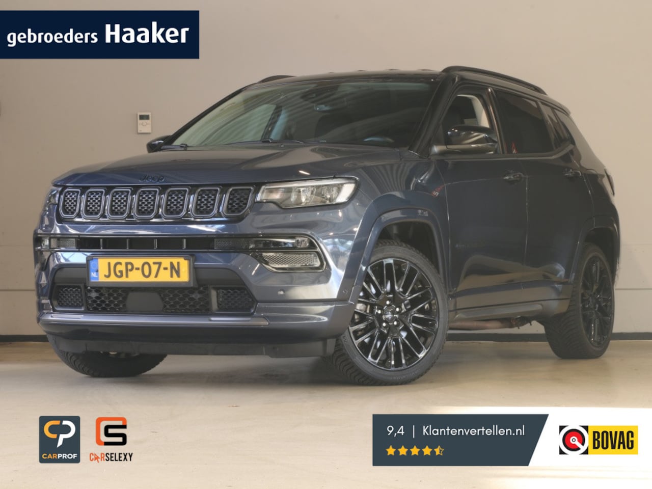 Jeep Compass - PHEV 240pk Hybrid S * Zorgeloos rijden, zonder extra kosten - AutoWereld.nl