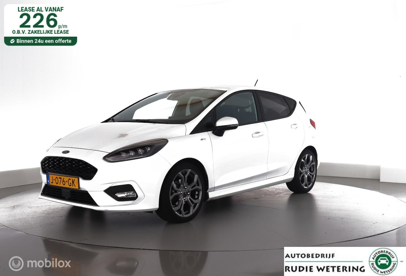 Ford Fiesta - 1.0 EcoBoost ST-Line led|nav|ecc|pdc|lmv17 - AutoWereld.nl