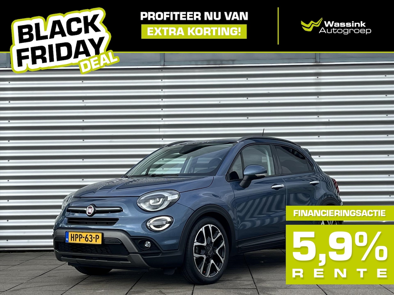 Fiat 500 X - 1.0 GSE 120pk Urban I 19inch LMV I U connect Navigatie - AutoWereld.nl