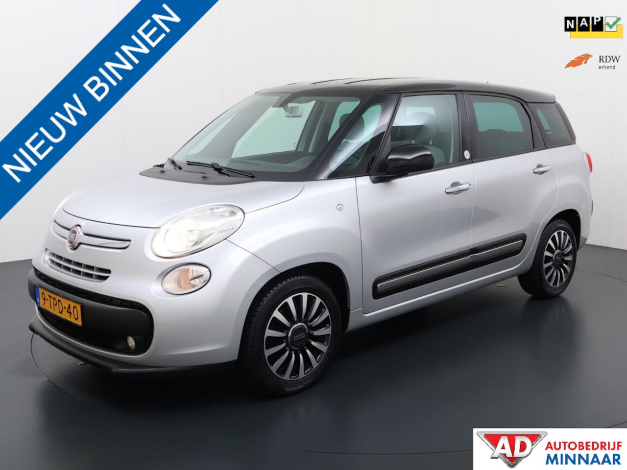 Fiat 500 L Living - 0.9 TwinAir Easy | Cruise control | Bluetooth | Airco | Hoge ins - AutoWereld.nl
