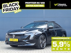 Peugeot 508 - 1.6 HYbrid 180pk e-EAT8 GT | BLACK FRIDAY DEAL | Schuifdak | Focal audio | 19 inch velgen