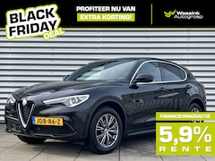 Alfa Romeo Stelvio - Black Friday Deal 2.0 Turbo 200PK Automaat AWD Super Navigatie | Lederpakket met elektrisc
