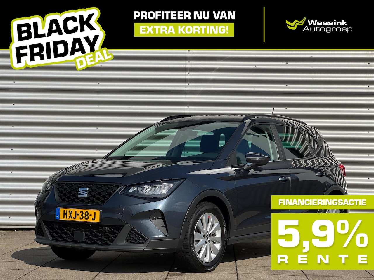 SEAT Arona - 1.0 TSI 95pk Style Climate Control | Camera | Navigatie | Apple CarPlay/Android Auto - AutoWereld.nl