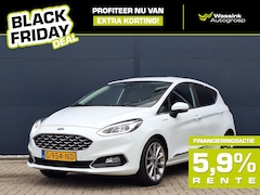 Ford Fiesta - 1.0 Ecoboost Vignale 100pk Automaat I BLACK FRIDAY DEAL | Trekhaak 1000KG I Half leer I Ad