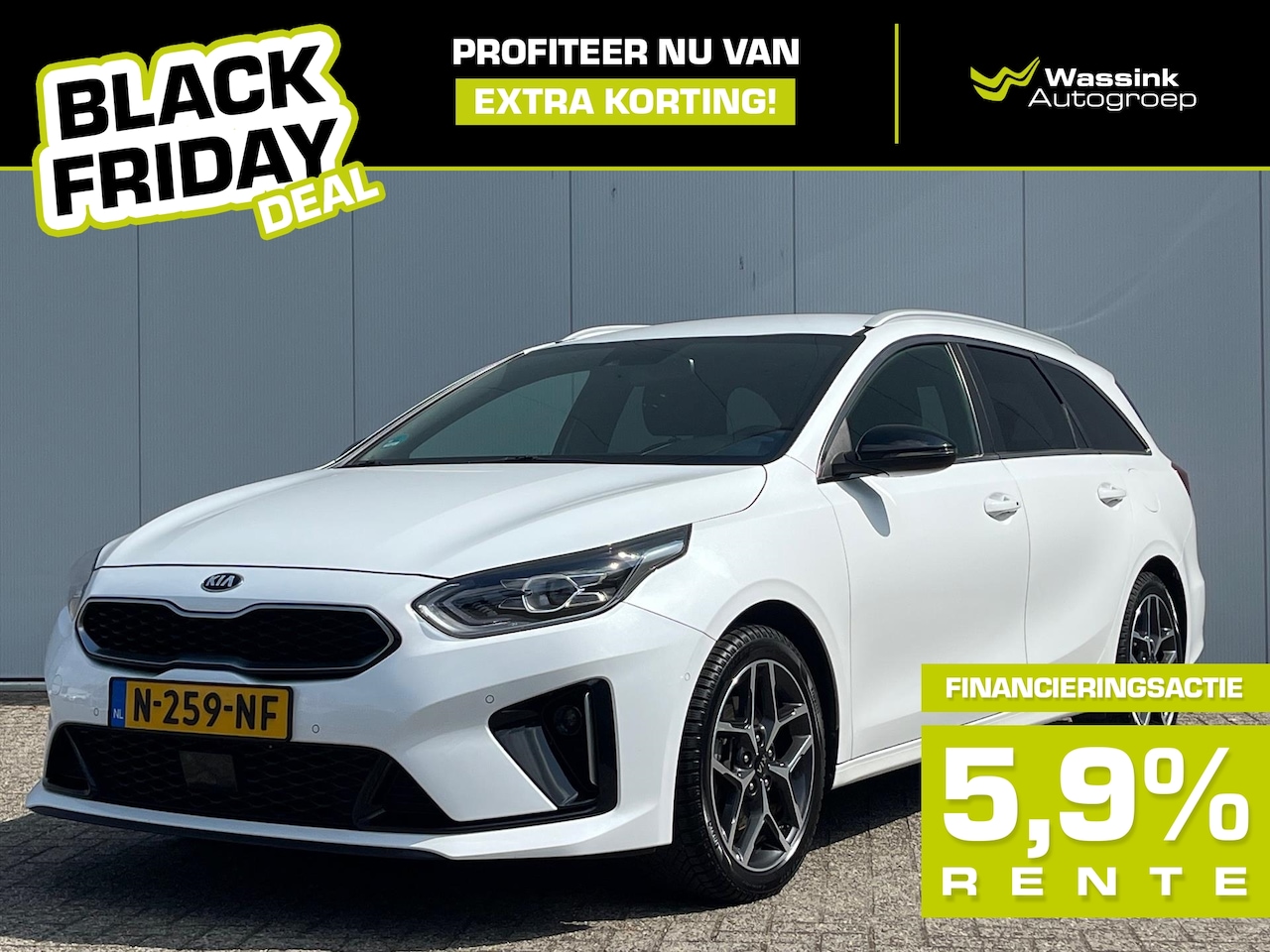 Kia Cee'd Sportswagon - Ceed Sw BLACK FRIDAY DEAL | 1.0 T-GDi 120pk GT-Line Business Edition | Stoel- & Stuurverwa - AutoWereld.nl