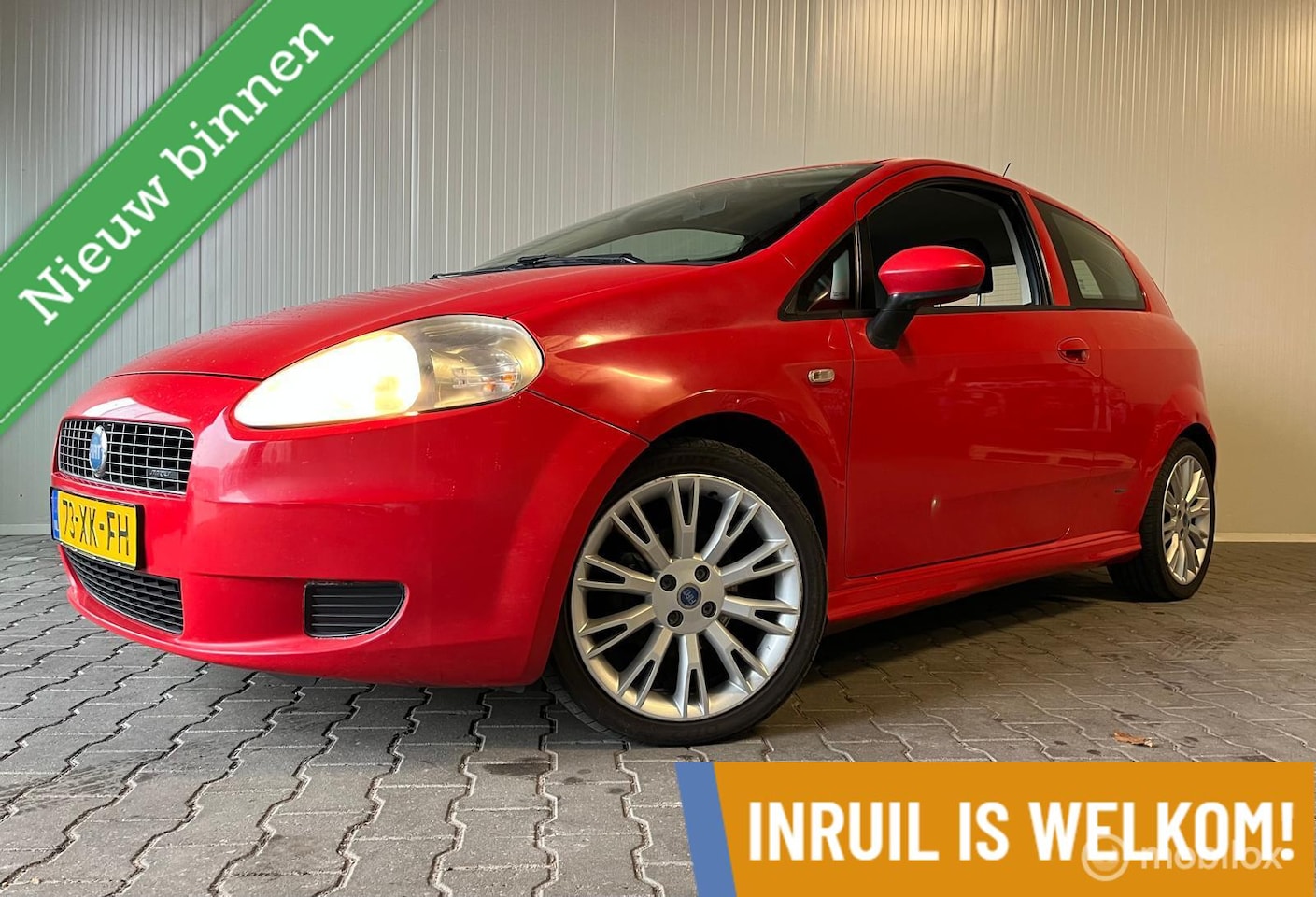Fiat Grande Punto - 1.4-16V Dynamic // APK // TREKHAAK // - AutoWereld.nl