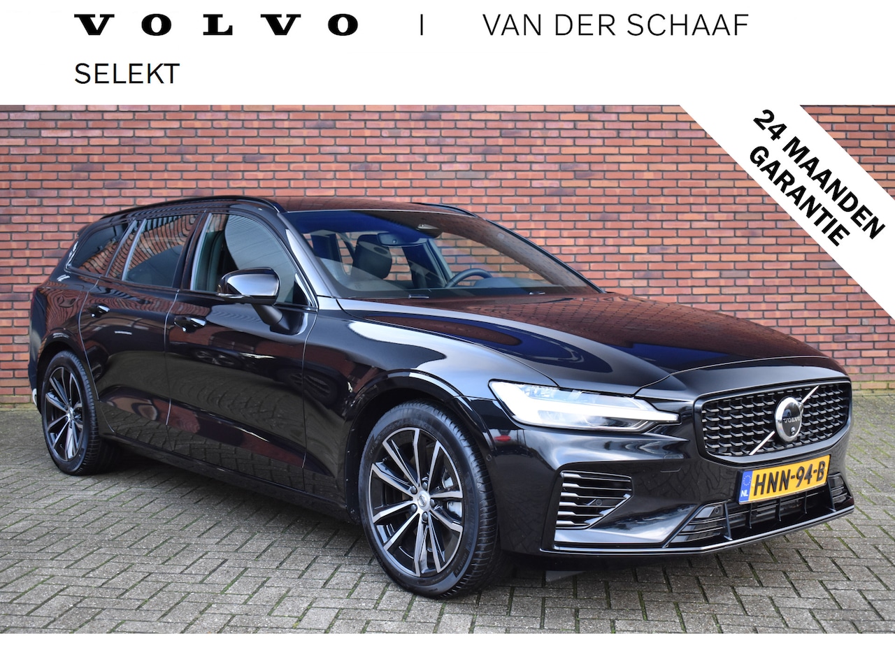 Volvo V60 - T6 350PK Plug-in hybrid AWD Plus Dark | Trekhaak | 360 Camera | Harman/Kardon | - AutoWereld.nl